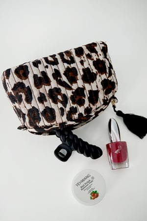 Makeup Bags Leopard Print Daily Polyester Daily Accessories h5 Picture3